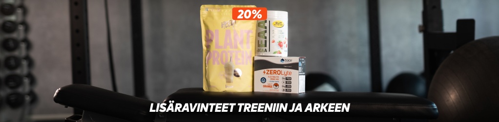 Valikoidut lisravinteet 20 %